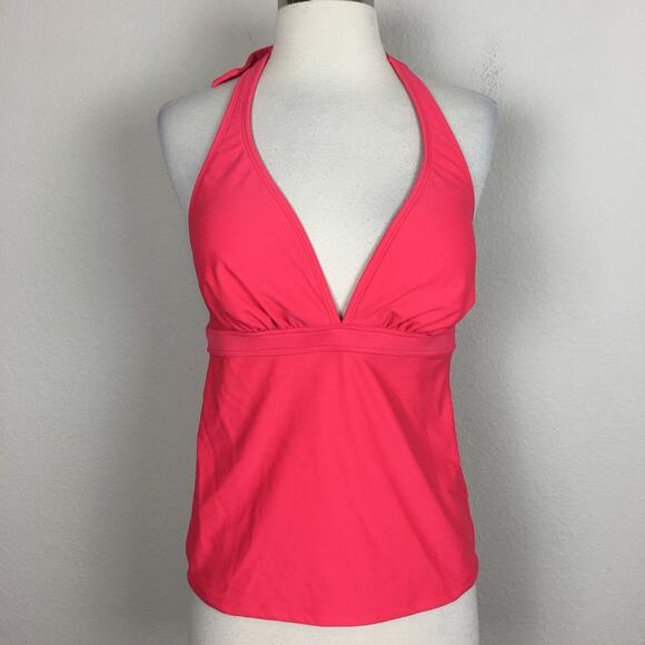 Boden Red / Pink Halter Swim Top Tnak 8 - Picture 1 of 6